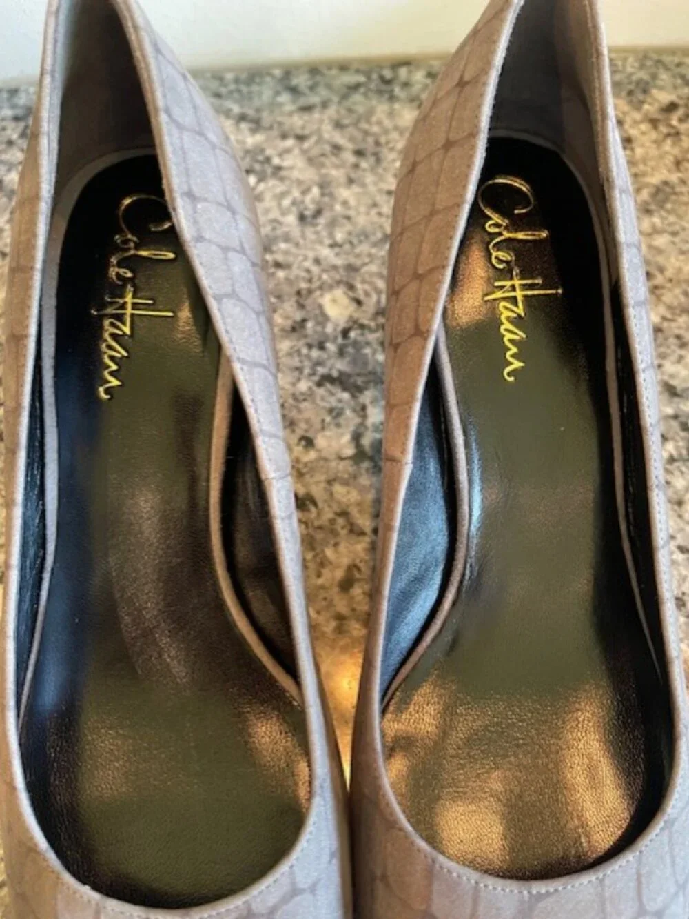 Cole Haan Grey Kitten heal Suede